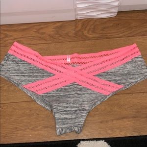 brand new PINK underwear tag on